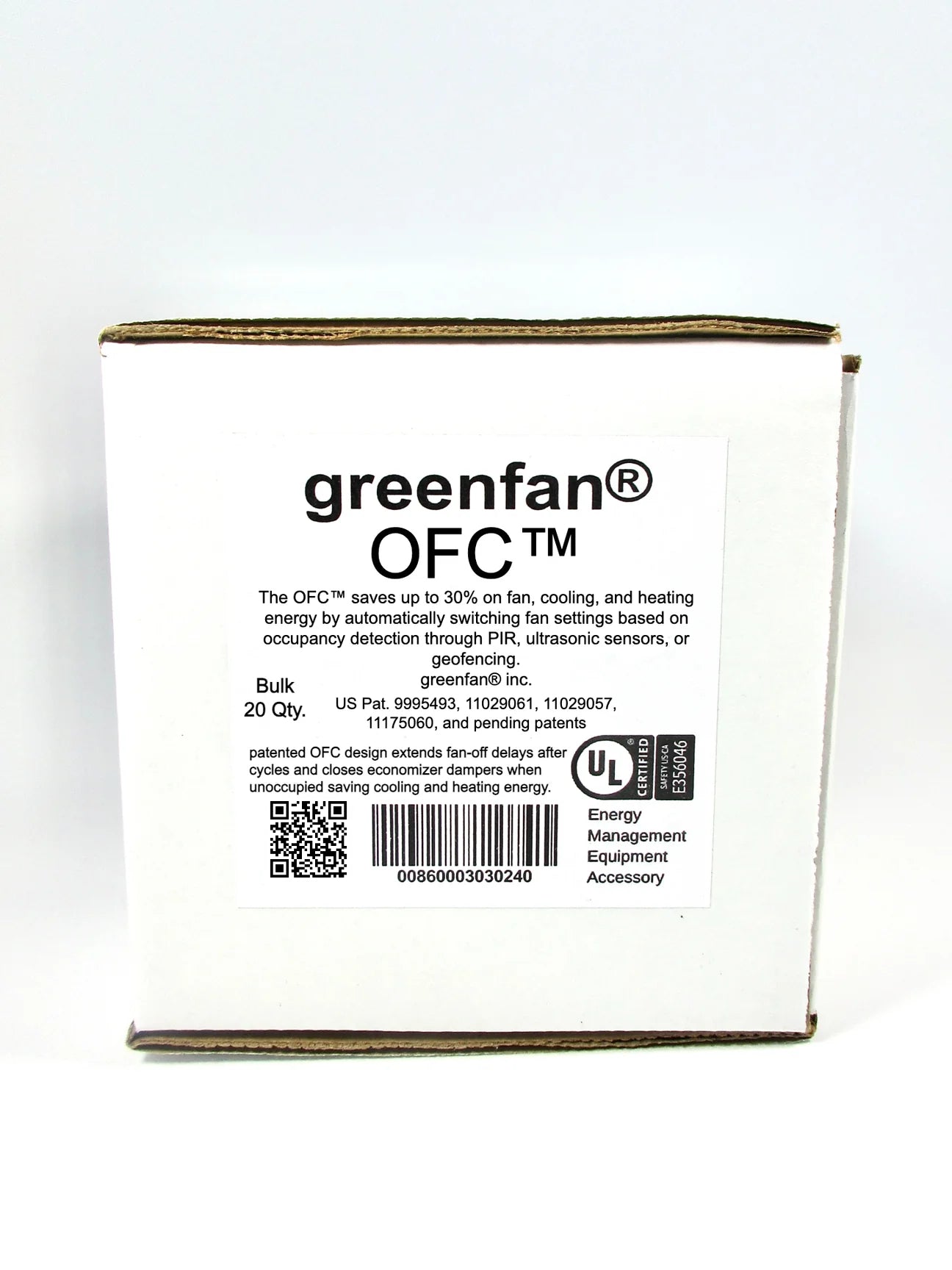 Occupancy Fan Controller Bulk 20 Qty